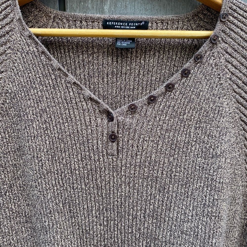 Reference Point Cotton Sweater - Picture 2 of 7